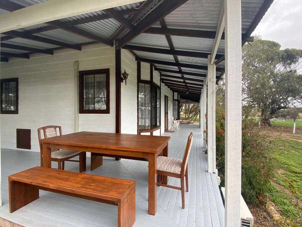Thumbnail 8 of Large cottage with stunning views over paddocks and hills.