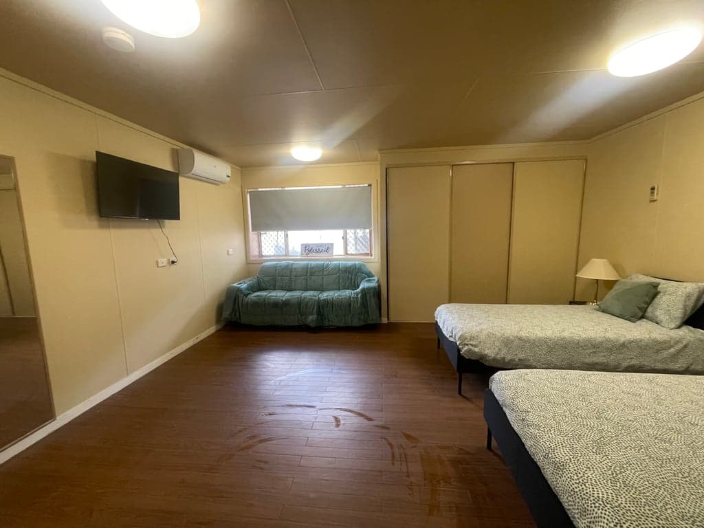 Farm Stay at OVER NIGHT ACCOMODATION AVAILABLE, BRING YOUR HORSE, Biddaddaba, QLD (photo 1)