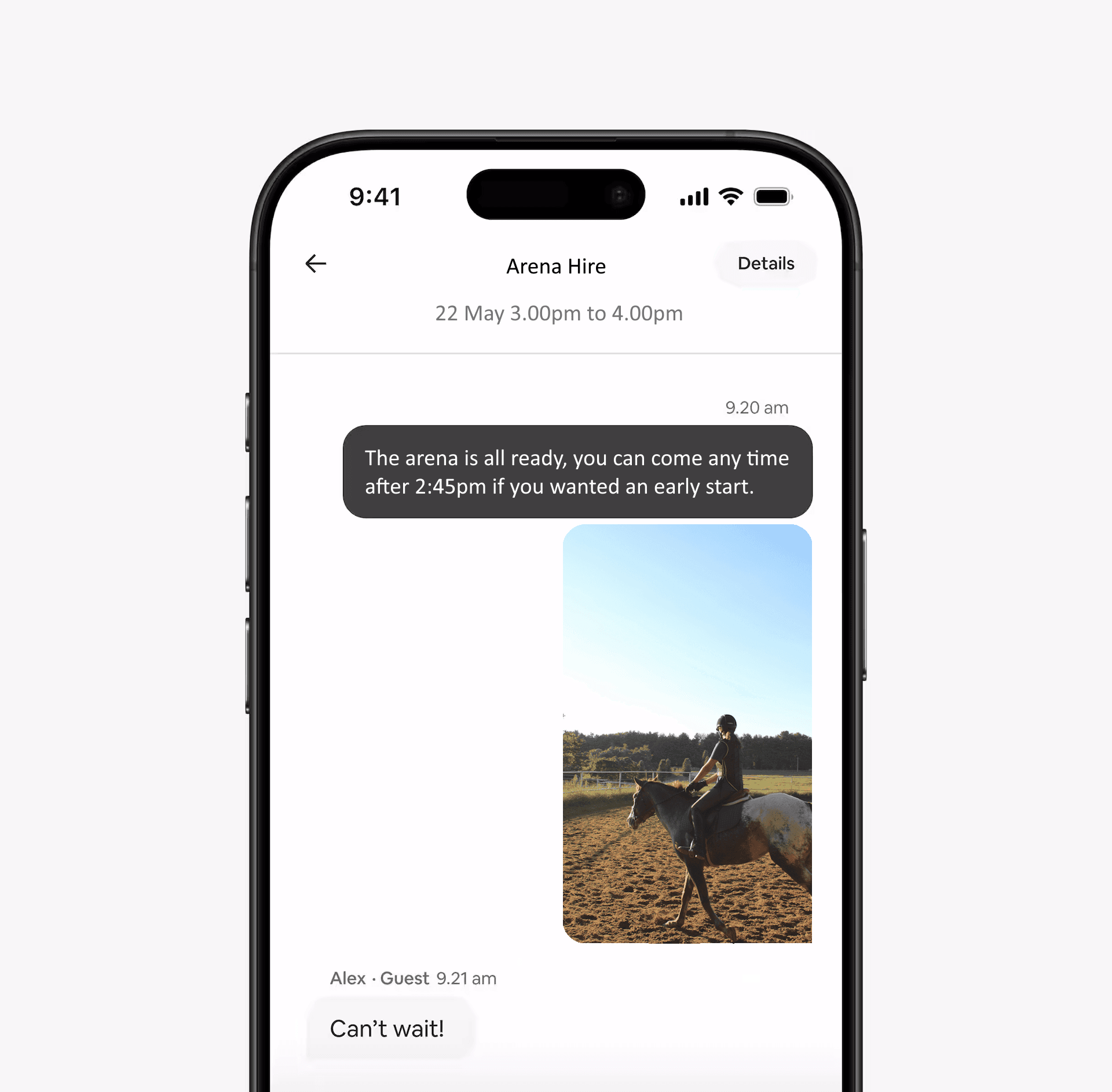Farmshare mobile interface