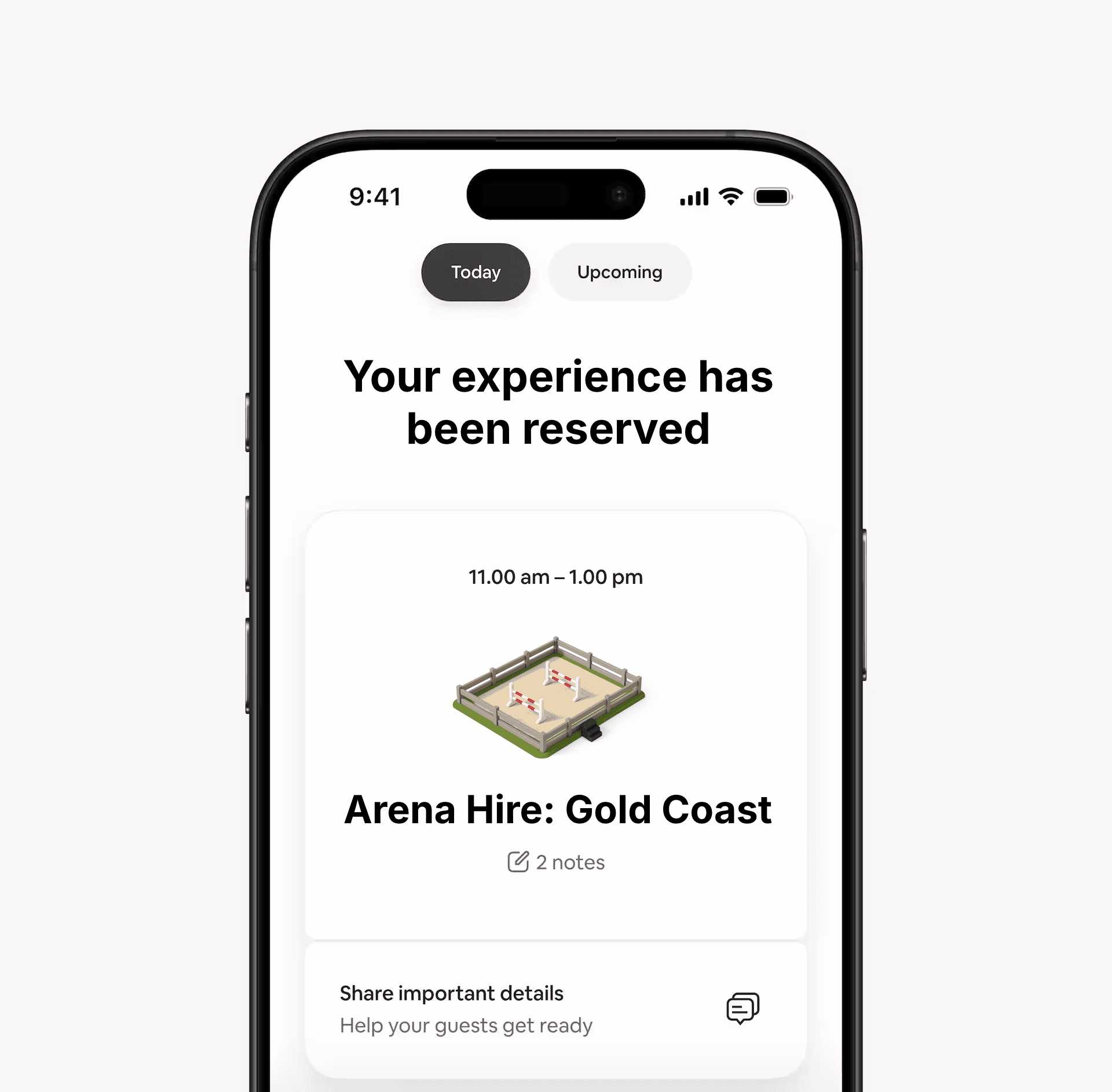 Farmshare mobile interface